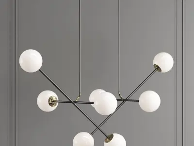 MERIDIAN merridan chandelier 3D model