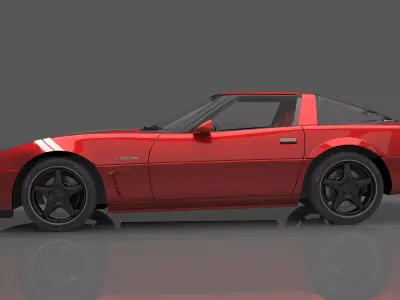 1996 Chevrolet Corvette Grand Sport  3D model