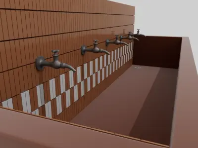 Tap Model Low-poly 3D model