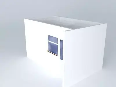 casamentoorkut box with window Free 3D model