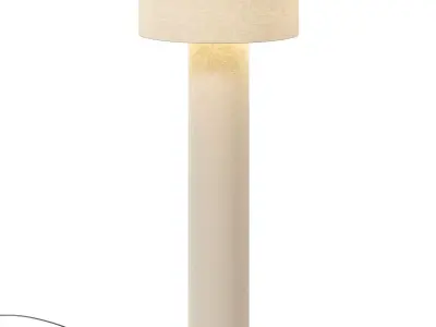Hensley floor lamp from Four Hands 3D model