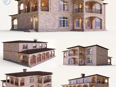 Villa in California  3D model