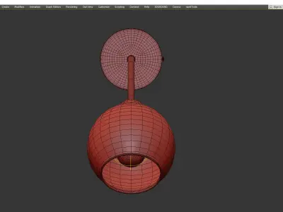 Omnilux SCONCE Low-poly 3D model