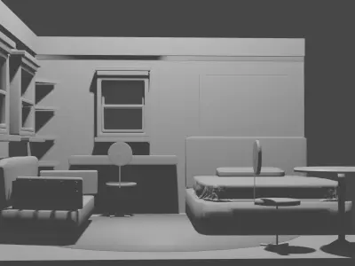 Bedroom Designe 3D model