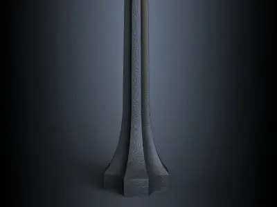 Street Lamp AEL LCH Sumter  3D model