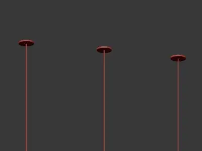 Conic Section Light 3D model