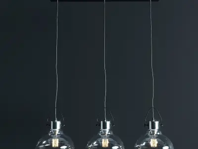 Modern Chandelier 2 3D model purchase