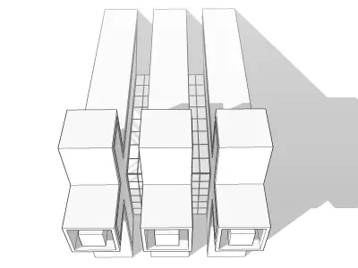 Temples Kit 3D Low-poly 3D model