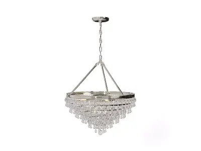 Calypso 8 Light Chandelier 137-CH 3D model