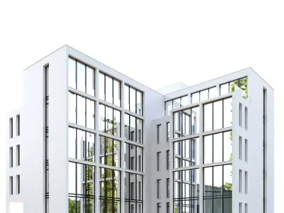 Building 03 Low-poly 3D model buy