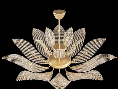 felce chandelier 3D model