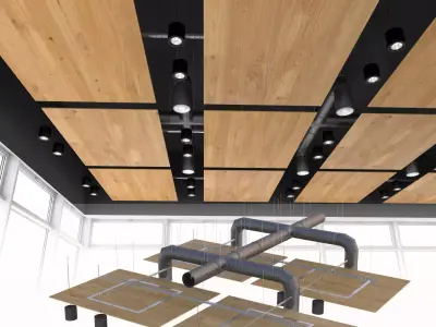 Ceiling system Armstrong  3D model