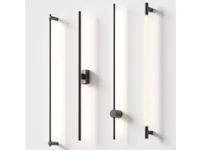 Rufalights - wall lamps set 3D model