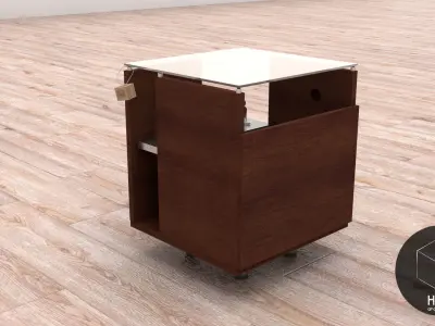 Cubic Table hk Free 3D model