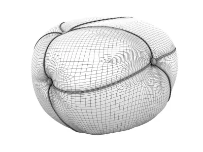Sofia Pouf 3D model