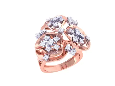  Women Ring MTL 3dm STL OBJ FBX Details 3D print model 71