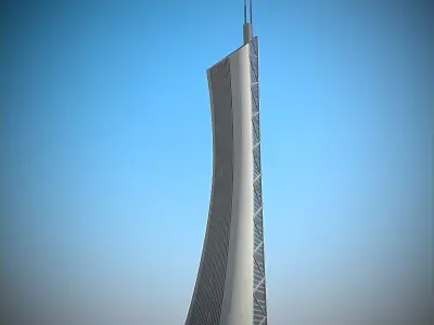 Skyscraper 3D model get