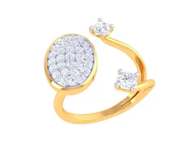 Light Wt Ring - 71 3D print model