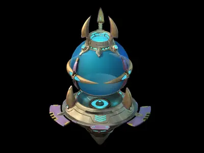Cosmic Energy Generator 02 3D model