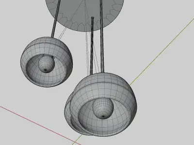Ceiling light Free 3D model