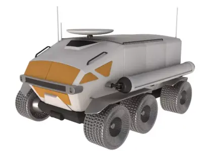 Luna Cruiser 3D model