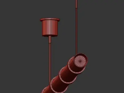 LED Suspension 3D model