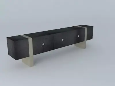 Block Console 1 3D model