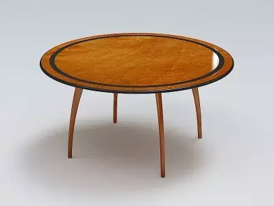 Round Table 10 3D model