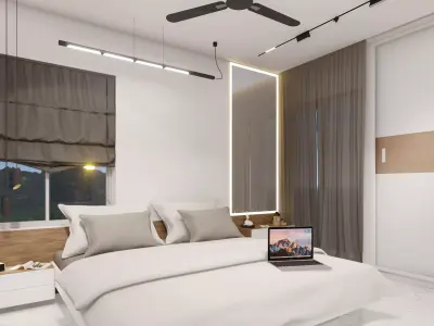 THE ONE WORLD Luxurious Custom Interior Design in Rajkot 3D model