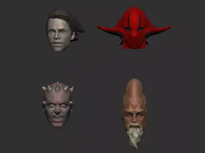 Figure Head custom 3 3D print model