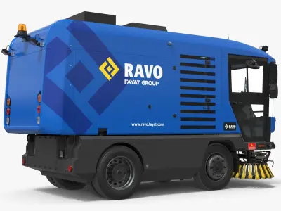  RAVO 5 iSeries Street Sweeper Blue 