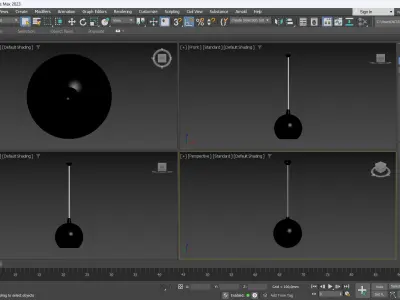 Ball pendat 3D model