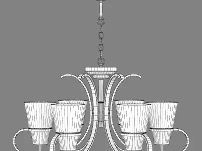 733067 Fiacolla Lightstar Chandelier 3D model