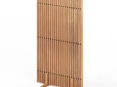 NAMMARO Storage box and privacy screen IKEA 3D model