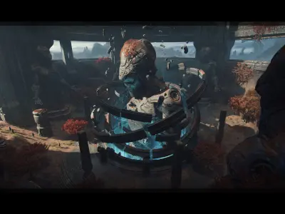 ANCIENT TEMPLE - Kitbash Set 3D model