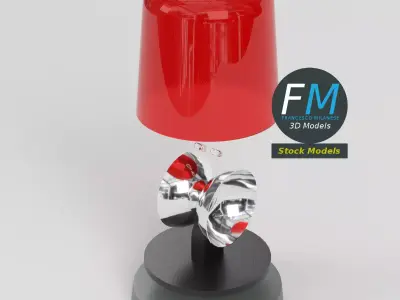 Rotating Beacon Light 2 3D model