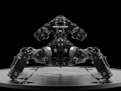 Mech Spider 3D model