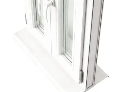 Double Glazed Window VOL 02 3D model
