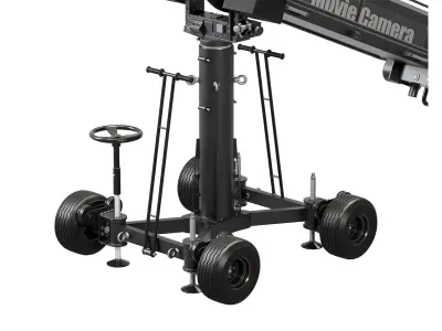  Movie crane camera black 