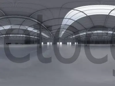 HDRI - Warehouse Interior 11 Low-poly 3D model