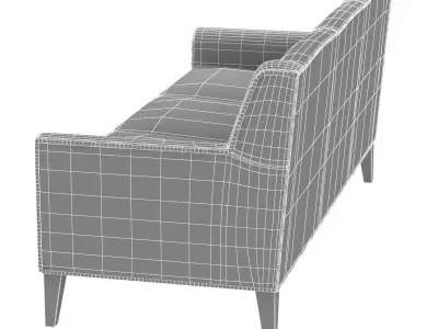 Fairfield aubrey sofa 3d model 3D model