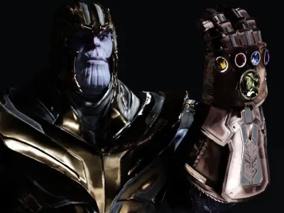 Thanos - Avengers Endgame 3D model