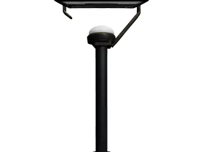 Realistic Solar Garden Light 3D Model Low-poly 3D model