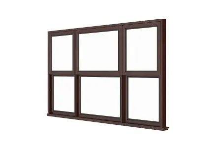 Wooden Window 17 3D model
