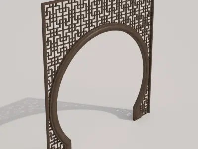 Oriental Partition 2 3D model