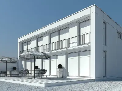 Holiday House 8 3D model