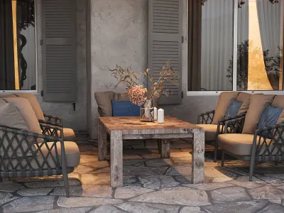 Greece House 3D model