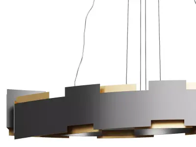  Moderne Chandelier 3D model