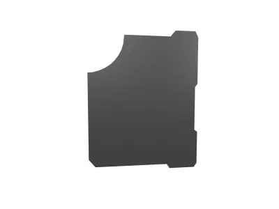 UHD High tech Graphical Interface v11 002 Low-poly 3D model