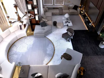 Living Room  3D model